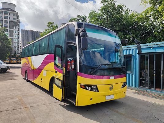 Transmissão manual Autobus de luxo usado 100 km/h Velocidade máxima Servo de combustível diesel 49 lugares