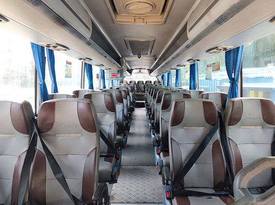 Transmissão manual Autobus de luxo usado 100 km/h Velocidade máxima Servo de combustível diesel 49 lugares