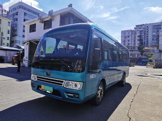 LHD Yutong de segunda mão ônibus de luxo 31 lugares com transmissão automática