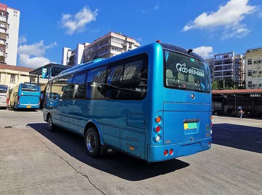 LHD Yutong de segunda mão ônibus de luxo 31 lugares com transmissão automática