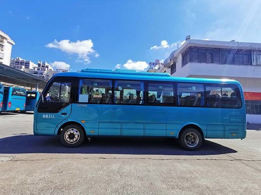 LHD Yutong de segunda mão ônibus de luxo 31 lugares com transmissão automática