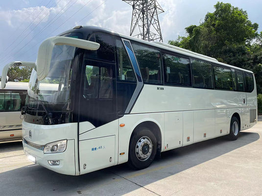 Golden Dragon Usado ônibus turístico 48 lugares Direção à esquerda Diesel de segunda mão Ônibus de viagens
