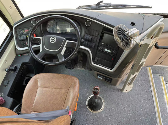 Golden Dragon Usado ônibus turístico 48 lugares Direção à esquerda Diesel de segunda mão Ônibus de viagens