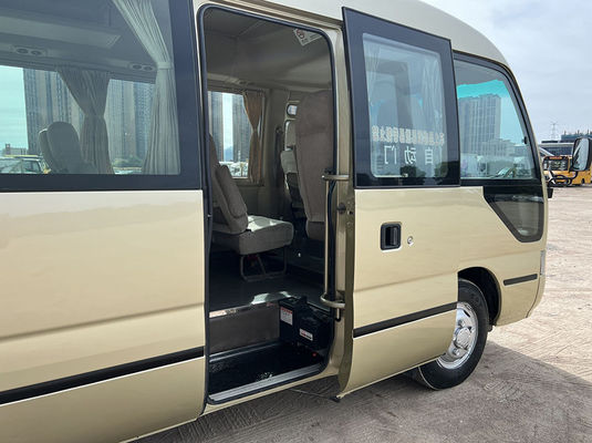 Autocarro usado ISO 20 Passageiros, Transmissão manual Toyota Coaster Autocarro usado