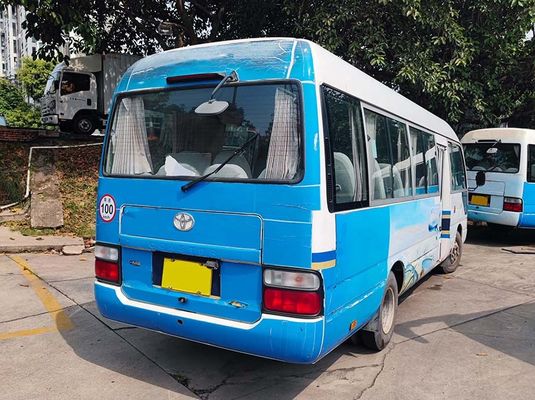 LHD 23 lugares Usado ônibus de montanha-russa, Toyota Usado ônibus diesel
