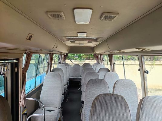 LHD 23 lugares Usado ônibus de montanha-russa, Toyota Usado ônibus diesel