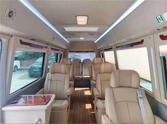 11 lugares Toyota Coaster Minibus de segunda mão com transmissão manual