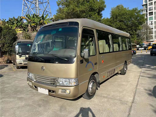 Golden Dragon Diesel autocarro de segunda mão, usados 15 Vans de passageiros padrão ISO