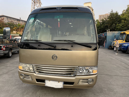 Golden Dragon Diesel autocarro de segunda mão, usados 15 Vans de passageiros padrão ISO