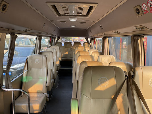 Golden Dragon Diesel autocarro de segunda mão, usados 15 Vans de passageiros padrão ISO