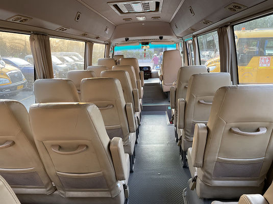 Golden Dragon Diesel autocarro de segunda mão, usados 15 Vans de passageiros padrão ISO