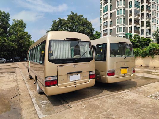 1 porta Usado Toyota Bus Transmissão manual 10-23 assentos Modelo de montanha-russa