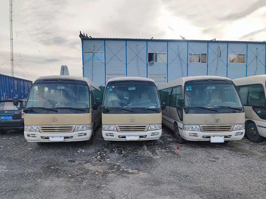 Autocarro de montanha-russa usado a gasolina 23 lugares Autocarro pré-propriedade ISO aprovado