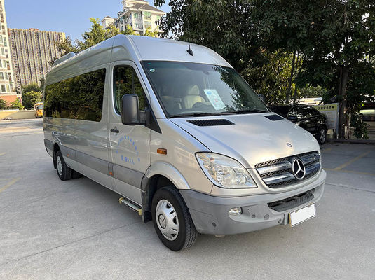 Benz 17 assentos Autobus de segunda mão Tipo de transmissão manual Vans de passageiros usados