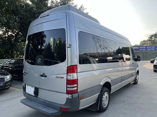 Benz 17 assentos Autobus de segunda mão Tipo de transmissão manual Vans de passageiros usados