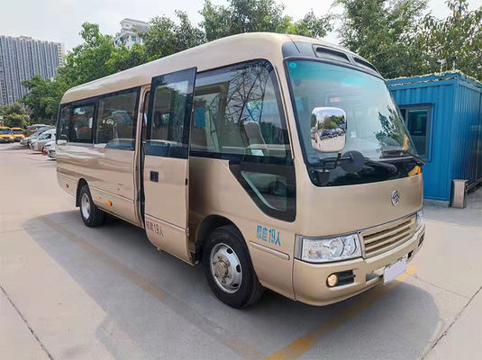 Golden Dragon Vans LHD Usados Diesel AC Usados Pequenos Ônibus 19 lugares