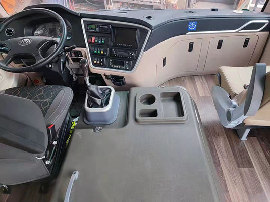 15-23 lugares Minibus usado, LHD minibus de segunda mão com transmissão manual