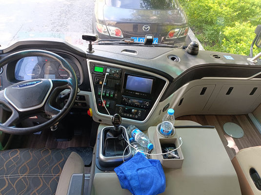 Diesel 19 lugares Vans de propriedade anterior, manual de segunda mão de passageiros Van