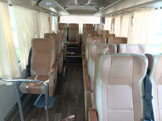 Diesel 19 lugares Vans de propriedade anterior, manual de segunda mão de passageiros Van