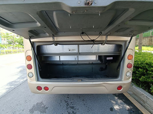 Diesel 19 lugares Vans de propriedade anterior, manual de segunda mão de passageiros Van