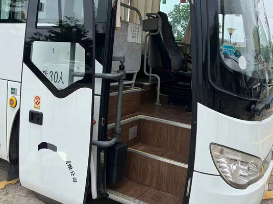 Ônibus urbano diesel usado 33 lugares Velocidade máxima 100 km/h Euro 5 Ônibus manual de segunda mão