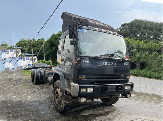 Euro 4 camiões usados de carga média 110km/h LHD Isuzu camiões de segunda mão
