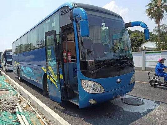 LHD Manual Yucai Usado Luxury Bus 55 assentos Euro 3 Diesel Usado City Bus