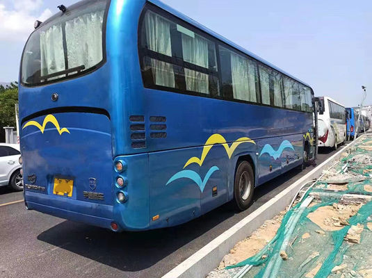 LHD Manual Yucai Usado Luxury Bus 55 assentos Euro 3 Diesel Usado City Bus