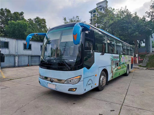 Grandes ônibus usados Yutong Transmissão manual Motor diesel de 11m Ônibus urbano usado