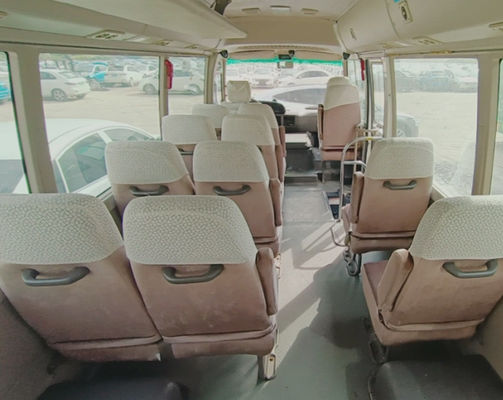 Toyota Used Coaster Bus Minibus LHD de 23 lugares com transmissão manual e tipo de combustível diesel
