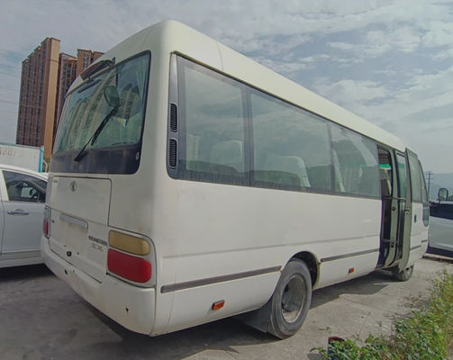 Toyota Used Coaster Bus Minibus LHD de 23 lugares com transmissão manual e tipo de combustível diesel