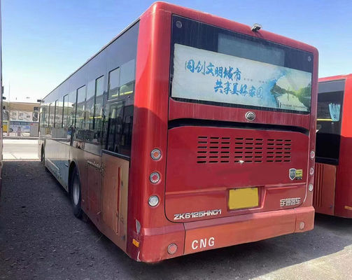 93/37 Assentos Autobuses usados Yutong Autobuses usados Yutong Usados da cidade Cng Motor Coach Bus