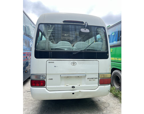 Toyota Used Coaster Bus Euro 3 Standard de emissões com posição de direção LHD Motor a gasolina