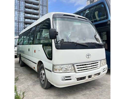 Toyota Used Coaster Bus Euro 3 Standard de emissões com posição de direção LHD Motor a gasolina