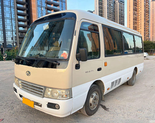GAC 19 lugares Autobus de montanha-russa usado 6m LHD Euro 3 Motor diesel 127hp Minibus usado
