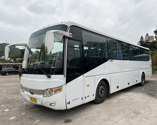 12m 57 lugares LHD Usado Yutong ônibus motor diesel autocarro ônibus 1 porta Usados ônibus comerciais