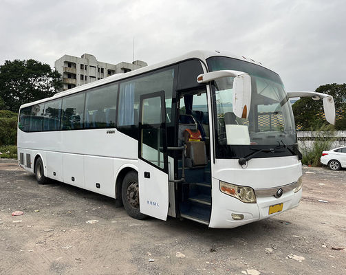 12m 57 lugares LHD Usado Yutong ônibus motor diesel autocarro ônibus 1 porta Usados ônibus comerciais