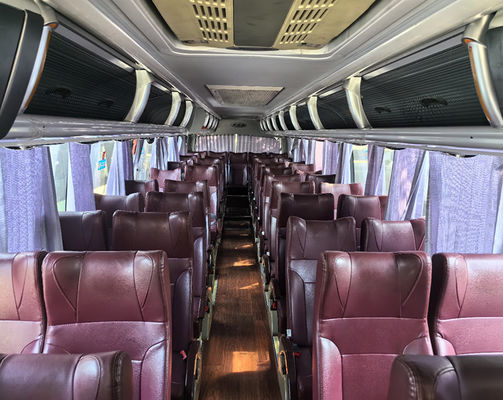 Higer 54 lugares LHD Euro 5 Autocarro de segunda mão Transporte confiável Autocarro turístico usado