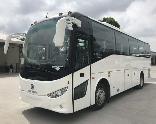 Autocarro de segunda mão com cilindrada de 8300ml ShenLong 10m 36 assentos SLK6102 RHD CNG Bus