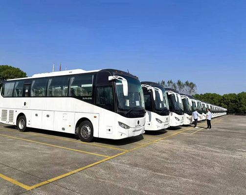 Autocarro de segunda mão com cilindrada de 8300ml ShenLong 10m 36 assentos SLK6102 RHD CNG Bus