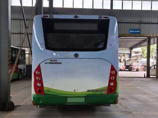 Ônibus de trânsito Yutong Ônibus urbano elétrico com direção à esquerda Ônibus público 20-40 lugares