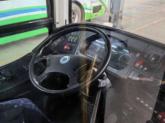 Ônibus de trânsito Yutong Ônibus urbano elétrico com direção à esquerda Ônibus público 20-40 lugares