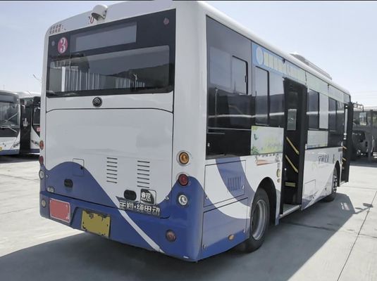 Ônibus de trânsito Yutong 20-40 assentos Ônibus urbano elétrico com transmissão automática Ônibus público LHD