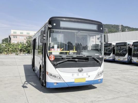 Ônibus de trânsito Yutong 20-40 assentos Ônibus urbano elétrico com transmissão automática Ônibus público LHD