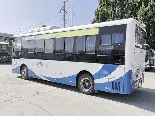 Ônibus de trânsito 20-40 assentos Ônibus urbano elétrico com transmissão automática Ônibus público LHD