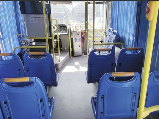Ônibus de trânsito Yutong 20-40 assentos Ônibus urbano elétrico com transmissão automática Ônibus público LHD