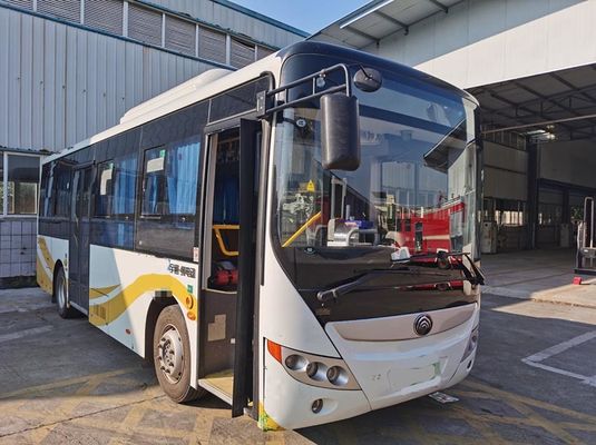 Ônibus Elétrico Urbano 22-53 lugares Ônibus Público Com Transmissão Automática LHD Ônibus de Trânsito