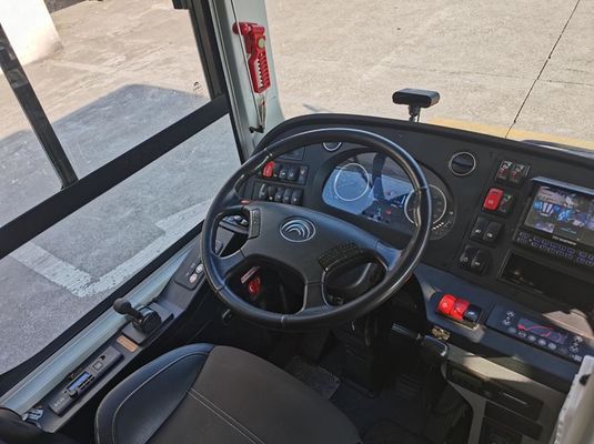 Ônibus Elétrico Urbano 22-53 lugares Ônibus Público Com Transmissão Automática LHD Ônibus de Trânsito