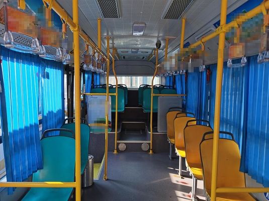 Ônibus de trânsito elétrico de Yutong 69km/h Ônibus urbano pré-propriedade com direção à esquerda