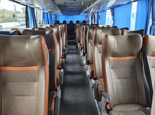 Ônibus de Coach Usado Ônibus Diesel Com Motor de 220kW 50 Lugares Ônibus Turístico Usado